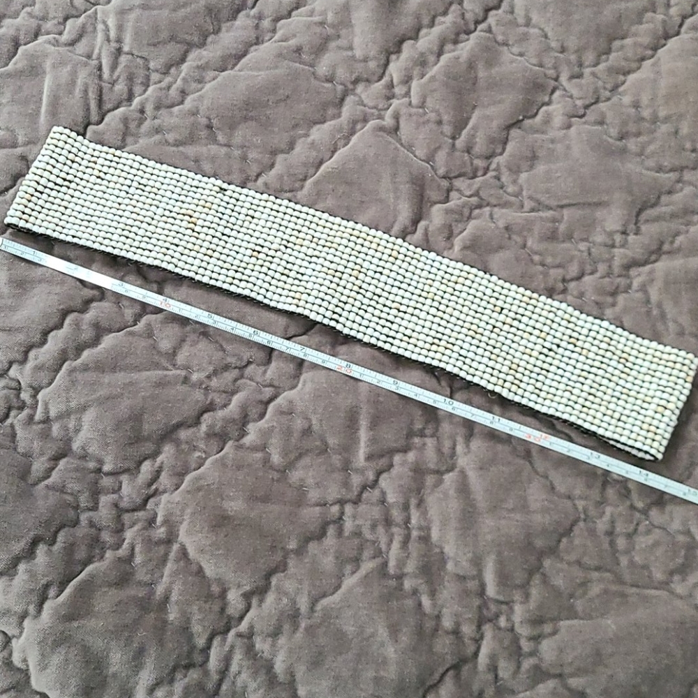 Bone Beaded Belt
